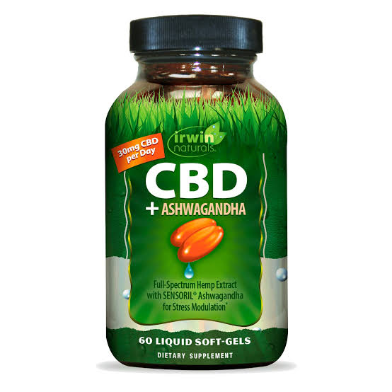کپسول مایع CBD + اشواگاندا – ایر‌وین نچرالز/آرامش و خواب / کنترل استرس و اضطراب /سلامت مغز و اعصاب /مکمل‌های گیاهی طبیعی
