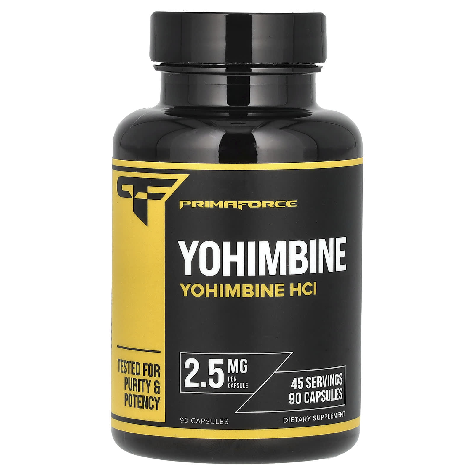 یوهیمبین پرایمـافورس 2.5mg چربی‌سوزی ناحیه‌ای + افزایش انرژی | ۹۰ کپسول