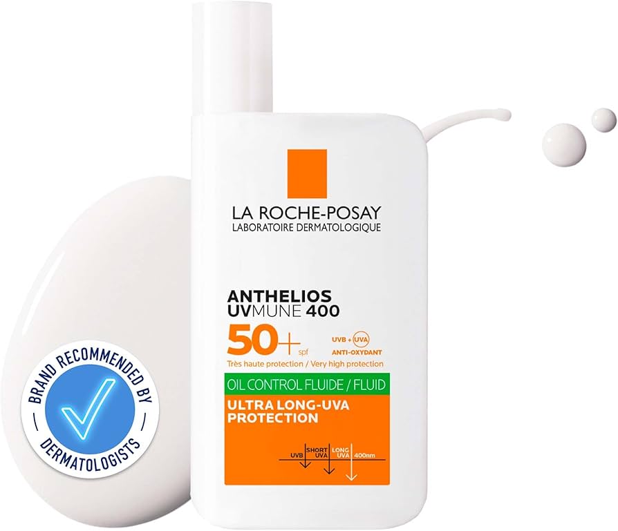 ضدآفتاب 50میل لاروش پوزای آنتلیوس  یووی میون 400کنترل چربی SPF50