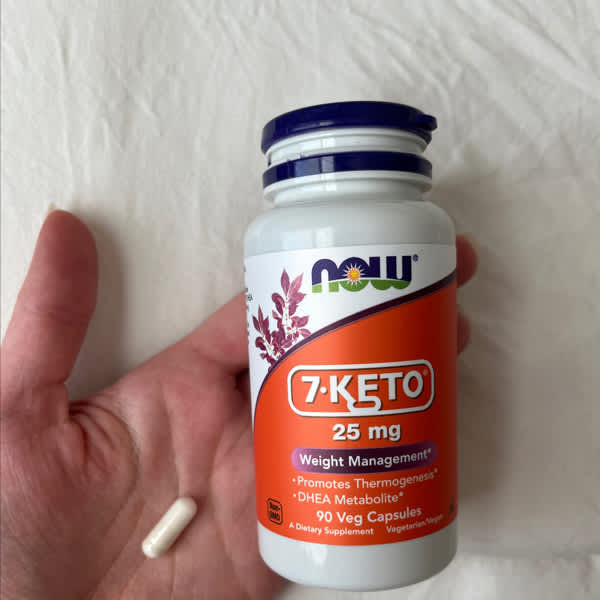 مکمل 7-Keto ناو فودز ۲۵ میلیگرم – چربیسوزی و افزایش متابولیسم | ۹۰ کپسول