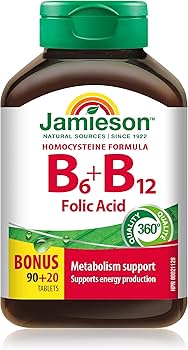 قرص ب‌کمپلکس B6 + B12 + اسیدفولیک جمیسون – ۱۱۰ عددی | افزایش انرژی و سلامت اعصاب