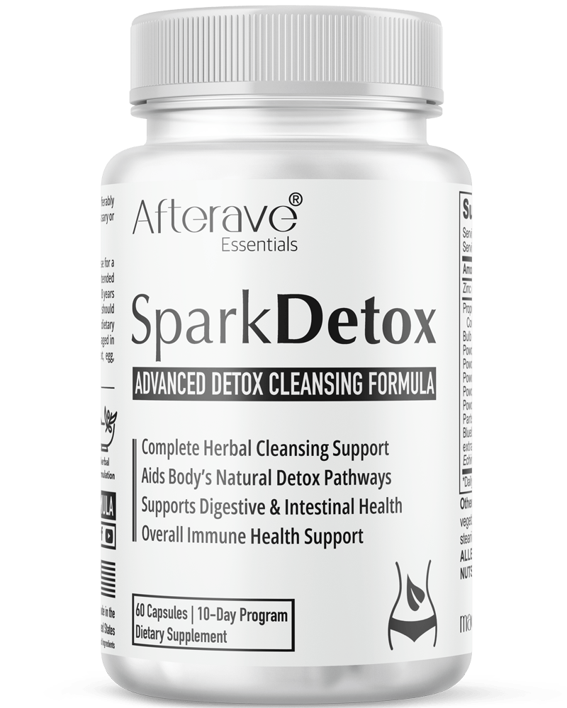 کپسول سم‌زدایی بدن Spark Detox افترایو 60 عددی پاکسازی و سلامت گوارش
