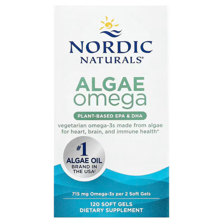 کپسول نرم امگا ۳ گیاهی جلبکی نوردیک نچرالز (Algae Omega)