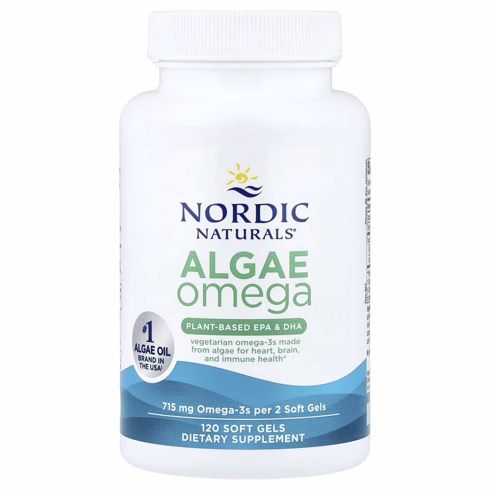 کپسول نرم امگا ۳ گیاهی جلبکی نوردیک نچرالز (Algae Omega)