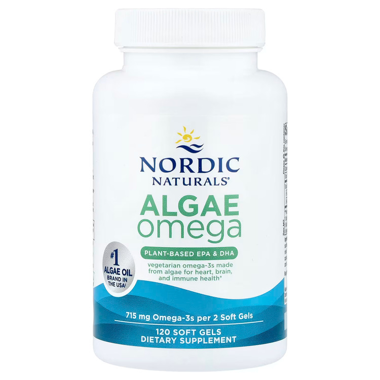کپسول نرم امگا ۳ گیاهی جلبکی نوردیک نچرالز (Algae Omega)